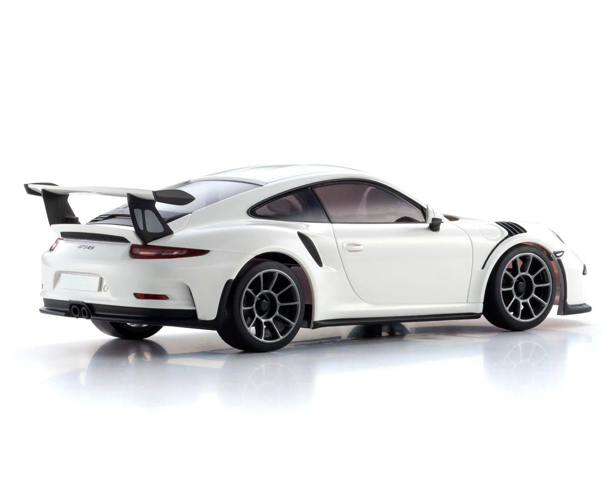 Kyosho KYO32358W MR-04 RWD Mini-Z Readyset w/Porsche 911 GT3 RS Body (White) w/KT-531P 2.4GHz Radio
