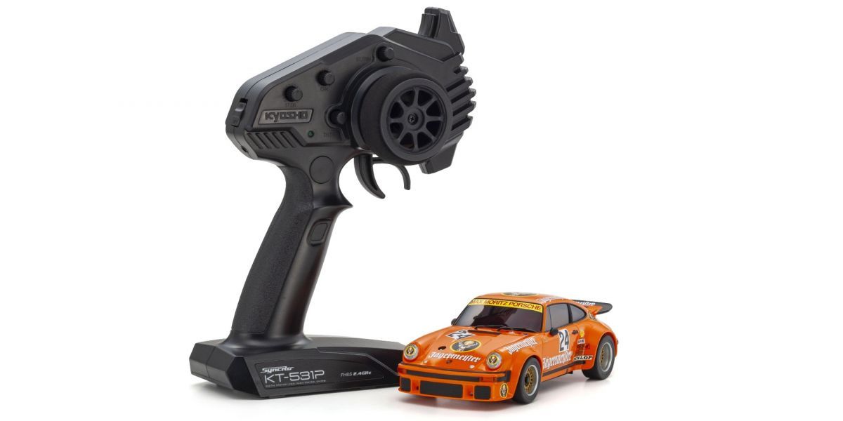 Kyosho KYO32368EM Mini-Z RWD MR04 Porsche 934 RSR Turbo 1976 Jagermeister #24