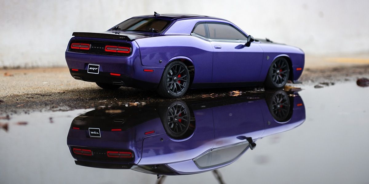 KYOSHO 34415T1C Fazer MK2 2015 Purple Dodge Challenger 1/10 Readyset