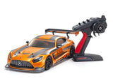 Kyosho KYO34424C Fazer Mk2 2020 Mercedes AMG GT3 Electric 4WD 1/10 RTR Touring Car (Orange) w/Syncro KT-231P 2.4GHz Radio