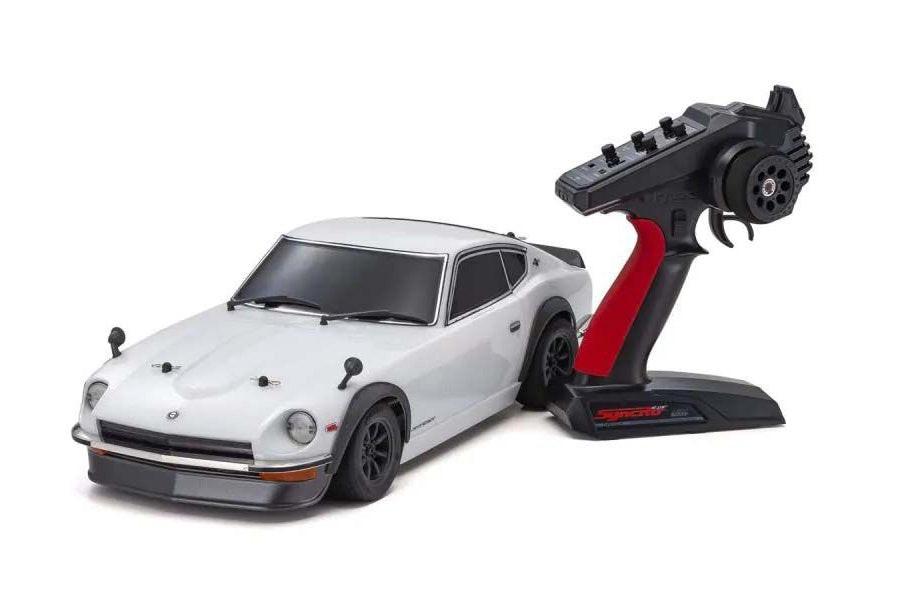 Kyosho 34427T1 - 1/10 EP 4WD Fazer Mk2 1971 Datsun 240Z, White, RTR