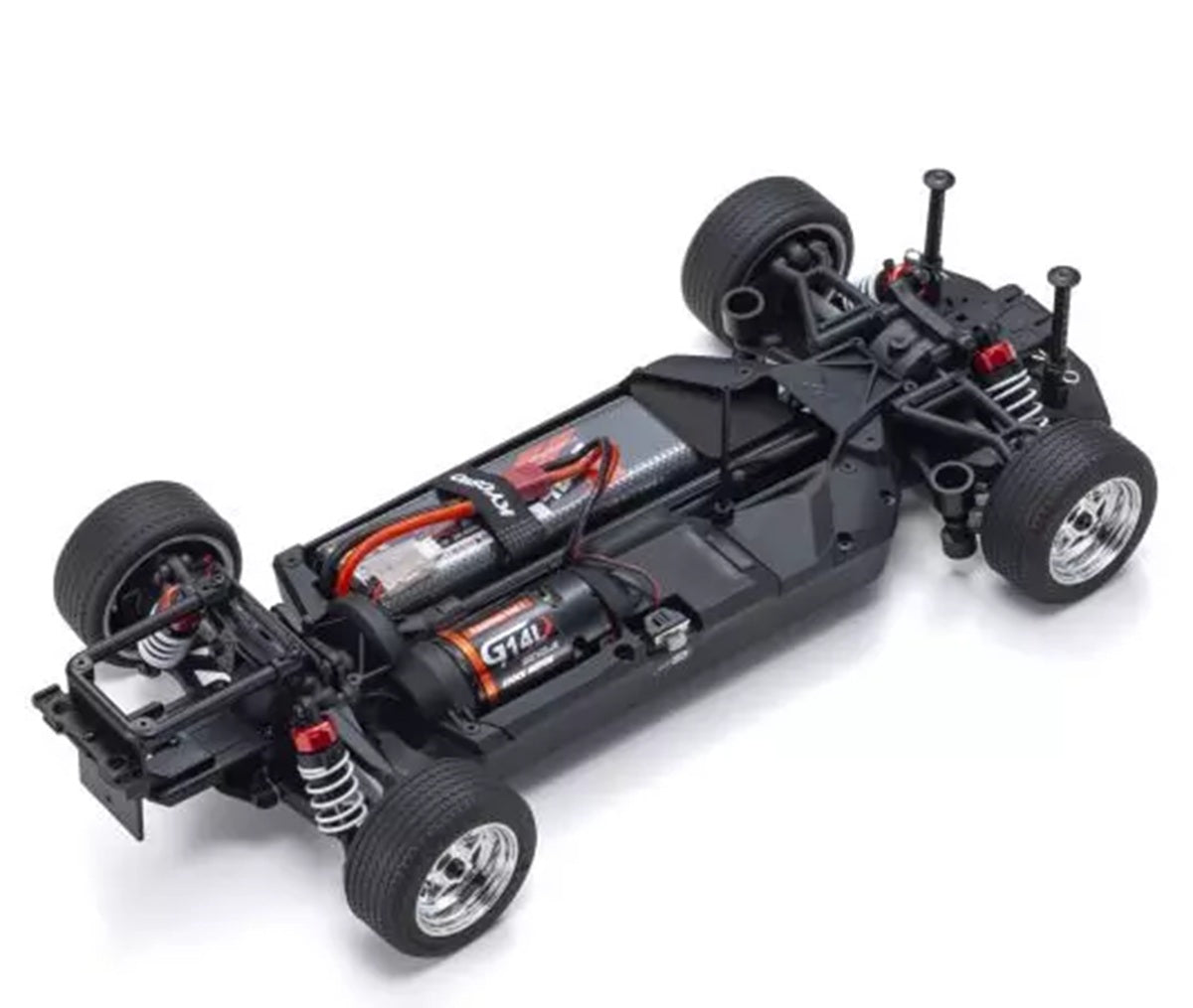 Kyosho KYO34437T1 1:10 EP 4WD 1969 Ford Mustang Boss 429 Black Jade Readyset Fazer Mk2 FZ02