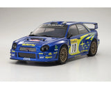 Kyosho 34481T1 Fazer Mk2 FZ02-R 2002 Subaru Impreza STI WRC 1/10 Electric RTR