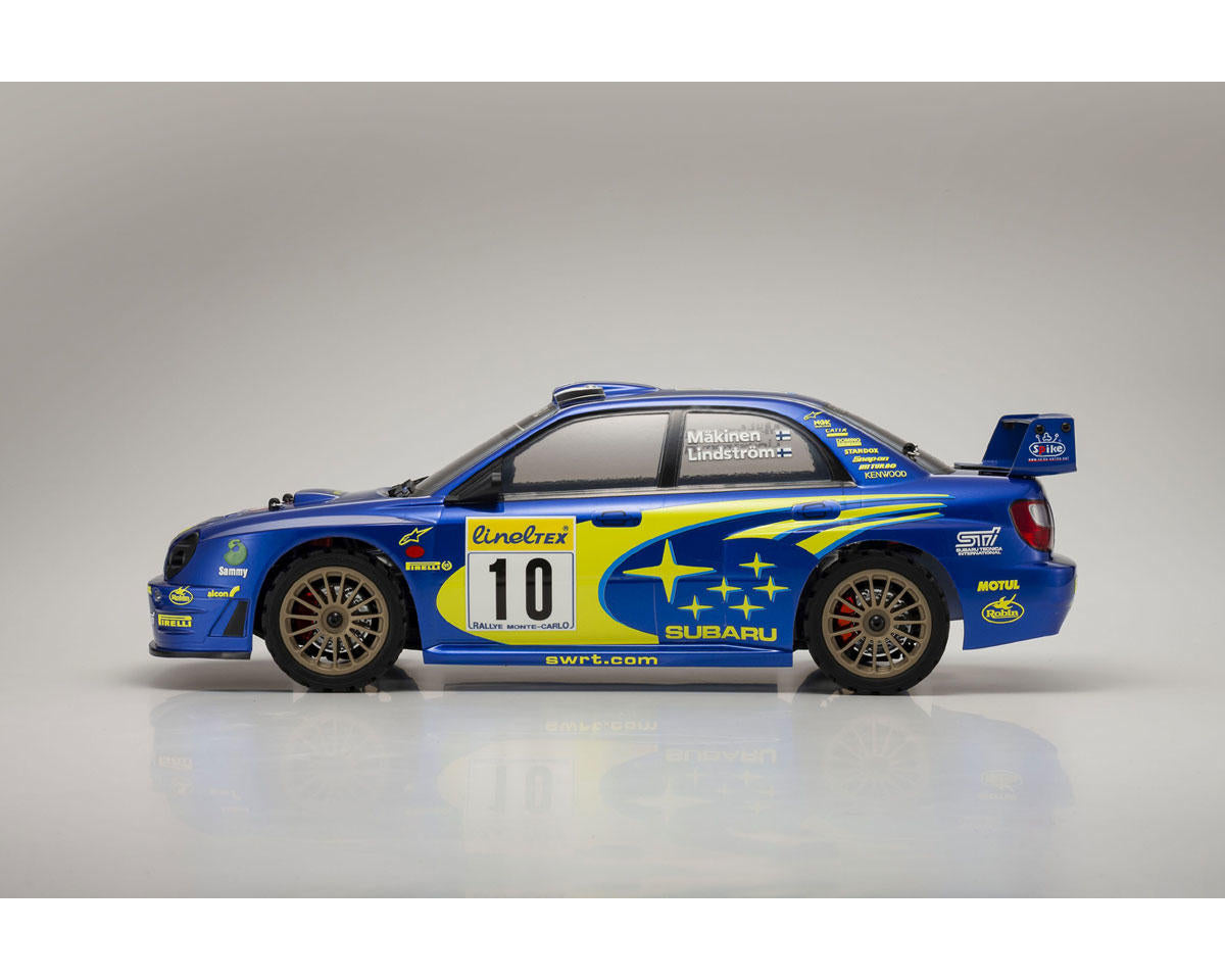 Kyosho 34481T1 Fazer Mk2 FZ02-R 2002 Subaru Impreza STI WRC 1/10 Electric RTR