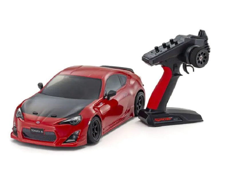 KYOSHO 1:10 2WD Fazer D2 FZD2 Series Readyset Toyota 86 GT Tuned Ver. Lightning Red
