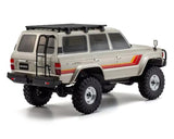 Kyosho KYO34801T1 KC10 Toyota Land Cruiser 60 1/10 4WD ReadySet Brushed Rock Crawler (Silver) w/Syncro KT-231P+ 2.4GHz Radio