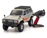 Kyosho KYO34801T1 KC10 Toyota Land Cruiser 60 1/10 4WD ReadySet Brushed Rock Crawler (Silver) w/Syncro KT-231P+ 2.4GHz Radio