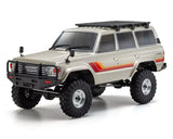 Kyosho KYO34801T1 KC10 Toyota Land Cruiser 60 1/10 4WD ReadySet Brushed Rock Crawler (Silver) w/Syncro KT-231P+ 2.4GHz Radio