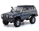 Kyosho KYO34801T2 KC10 Toyota Land Cruiser 60 1/10 4WD ReadySet Brushed Rock Crawler (Grey) w/Syncro KT-231P+ 2.4GHz Radio