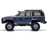 Kyosho KYO34801T2 KC10 Toyota Land Cruiser 60 1/10 4WD ReadySet Brushed Rock Crawler (Grey) w/Syncro KT-231P+ 2.4GHz Radio