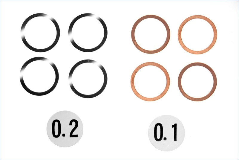 KYOSHO KYO96646 12X15mm Shim Set(0.1/0.2/4pc)