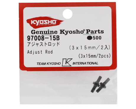 Kyosho 97008-15B 3x15mm Turnbuckle (2)