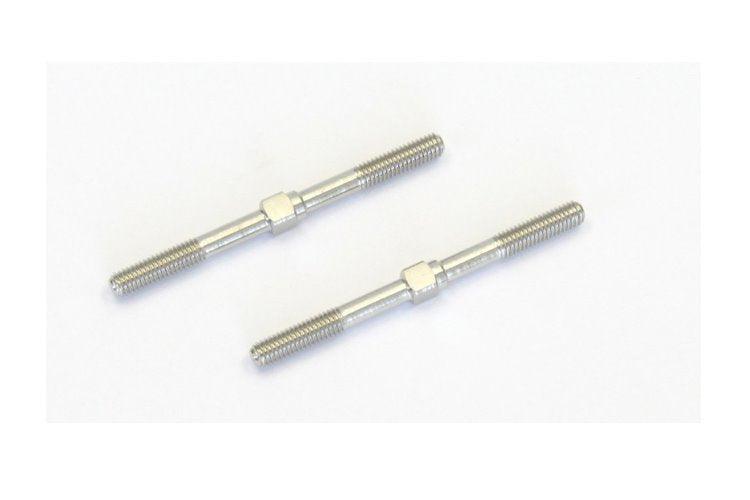 Kyosho 97008-40H Hard Tie Rod (2) Ultima RT5 / RB5 / RB6 / Lazer ZX-5