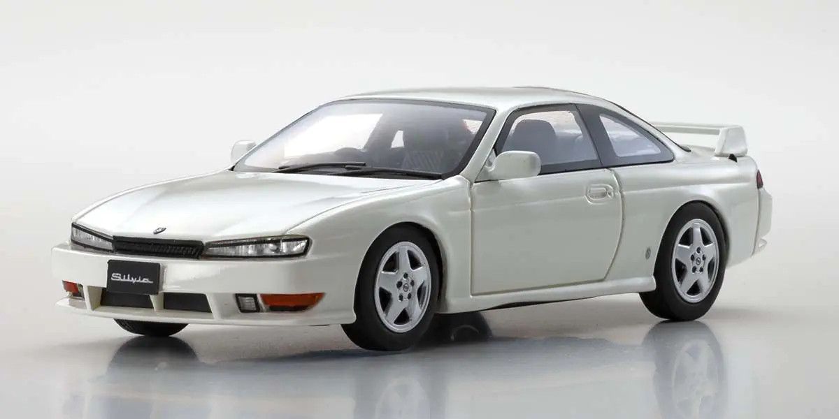 KYOSHO KYOKSR43112W Original Diecast 1/43 Nissan Silvia K's (S14) White