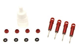 Kyosho MXW003R Aluminum Oil Shock Set (4pieces) Mini-Z