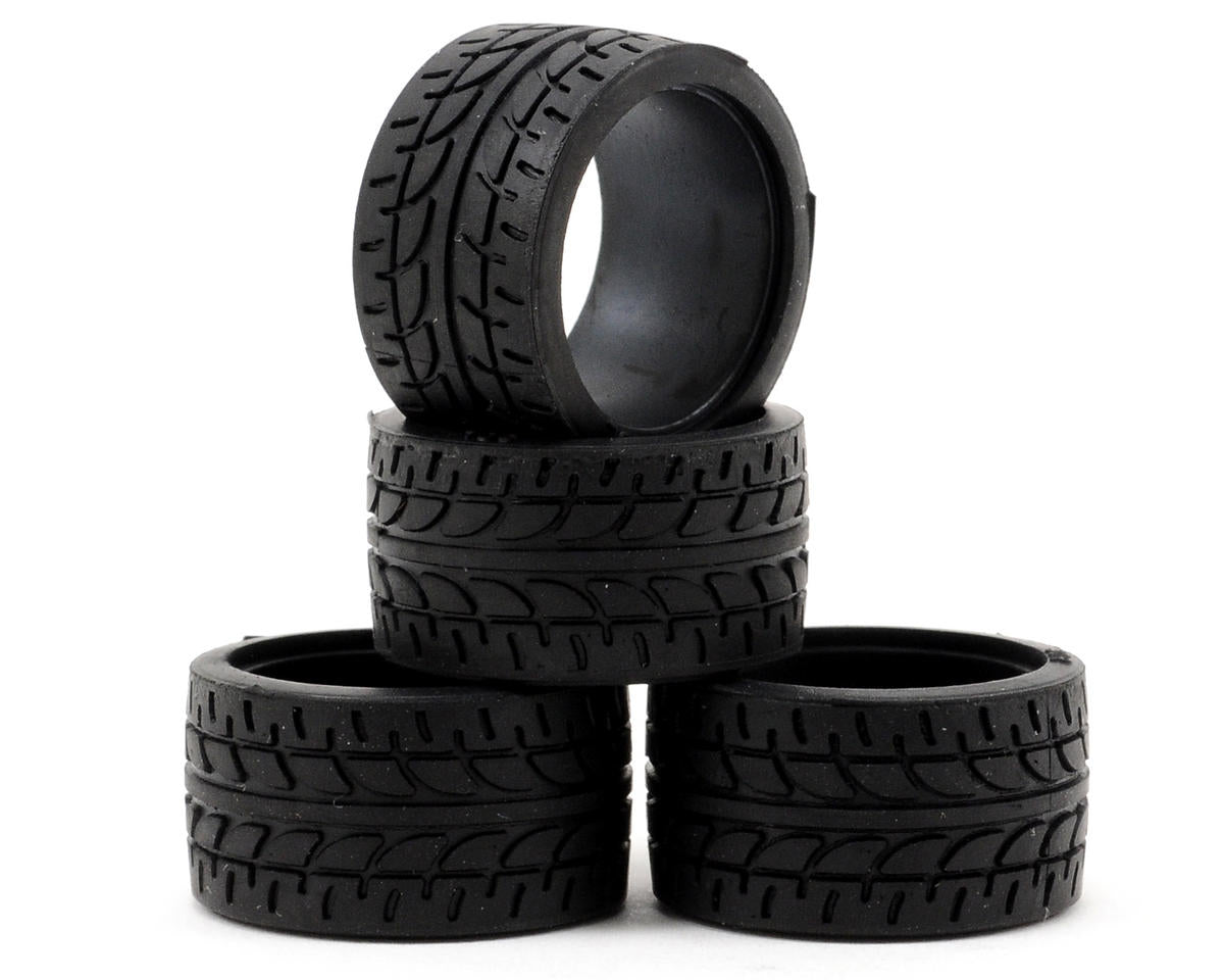 Kyosho Mini-Z Pneumatici Slick Bassa Altezza 30° 4 Pezzi – MZW39-30 – Nuovi - 3