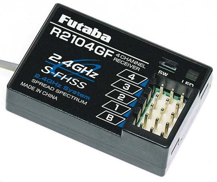 Futaba R2104GF 4-Channel 2.4GHz S-FHSS Receiver 2PL 3PL 4PL