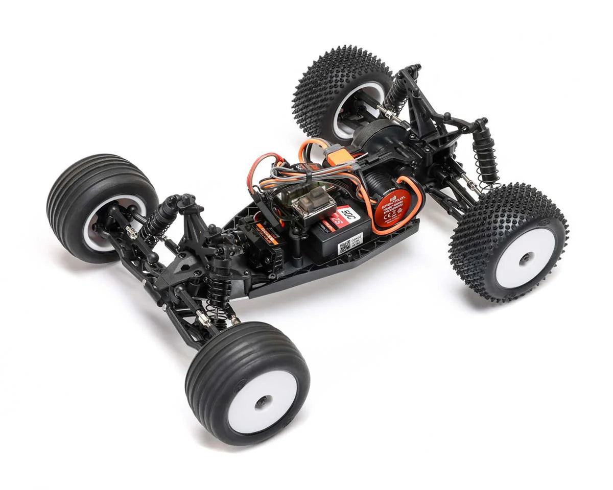 Losi LOS-1056T1 Mini-T 2.0 V2 1/18 RTR 2WD Brushless Stadium Truck (Red) w/2.4GHz Radio, Battery & Charger