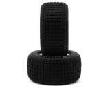 Losi LOS-2425 22S Sprint Rear Pre-Mounted Hoosier Tires (Chrome) (2) (Hard)