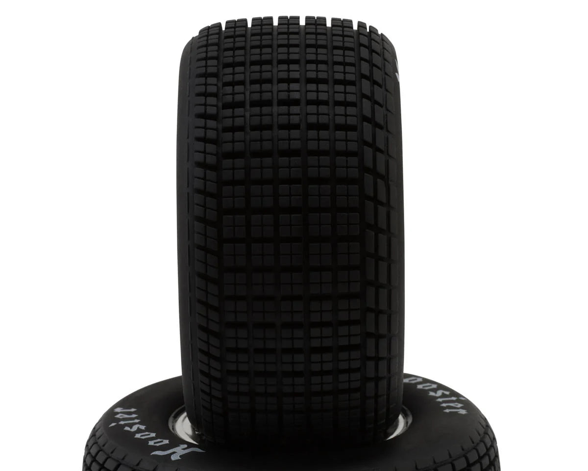 Losi LOS-2442 22S Sprint Rear Pre-Mounted Hoosier Tires (Chrome) (2) (Soft)