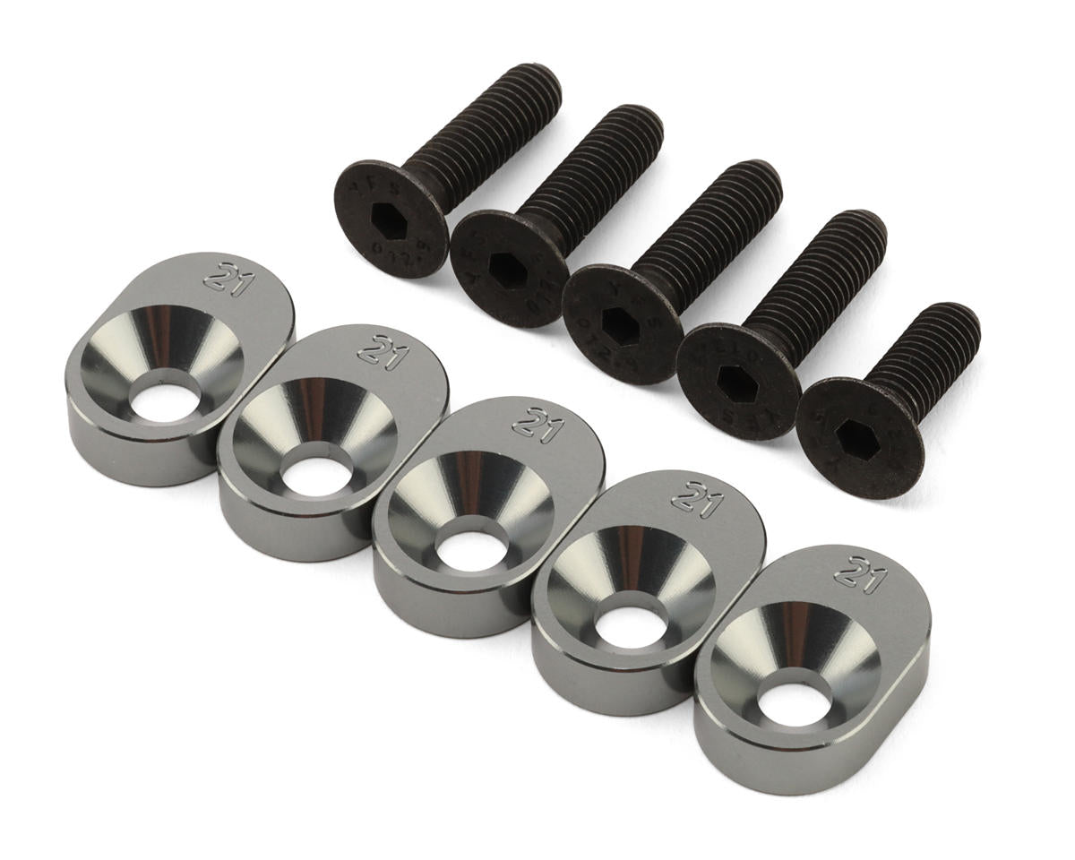 Losi LOS-4175 5IVE-TG 3.0 Engine Mount Insert & Screws (21mm Offset)