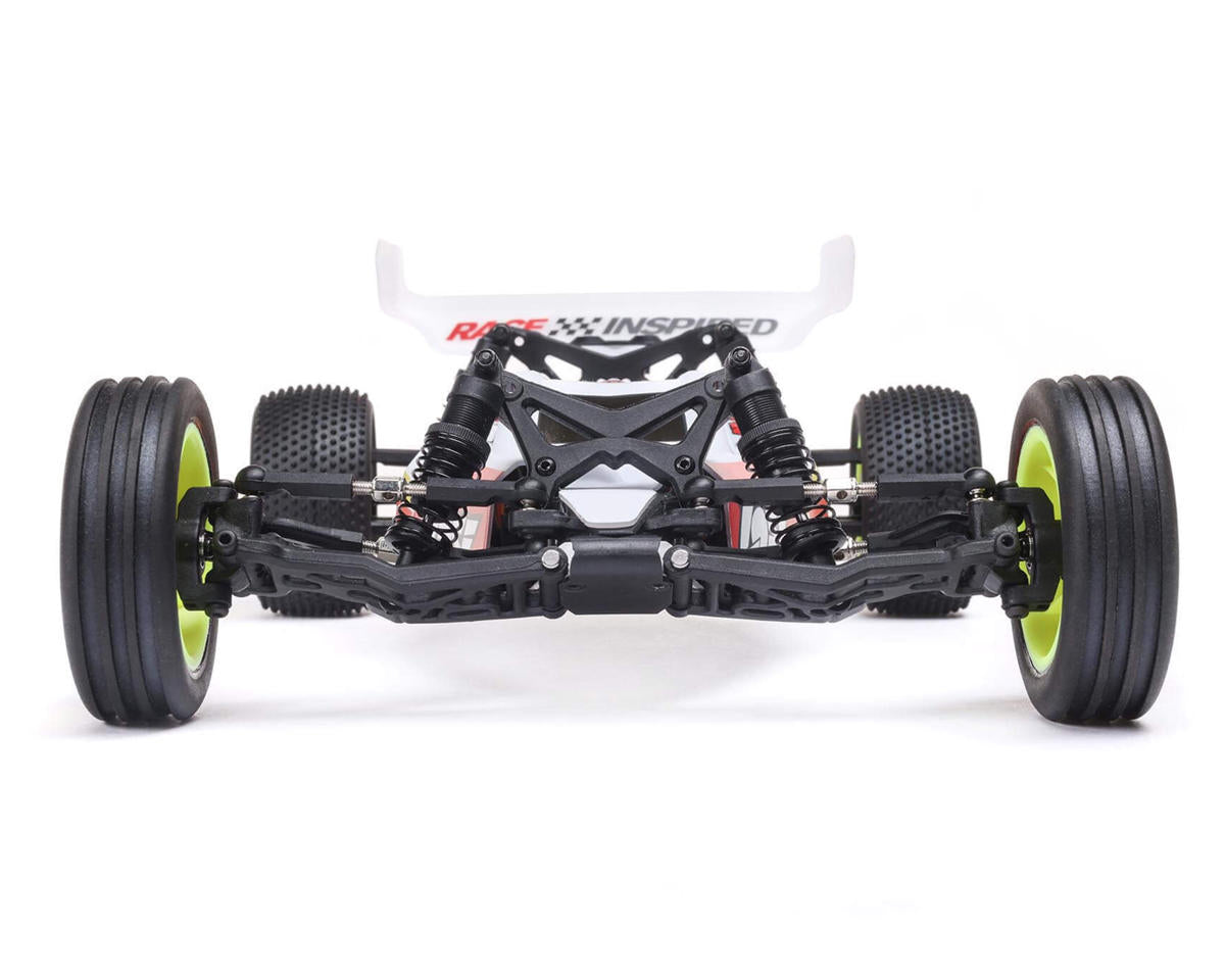 Losi LOS01024T1 Mini-B 1/16 RTR Buggy 2WD sans balais (rouge) avec radio 2,4 GHz, batterie et chargeur