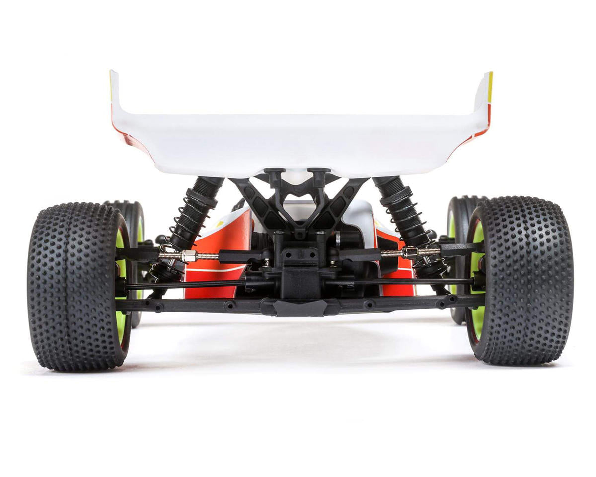 Losi LOS01024T1 Mini-B 1/16 RTR Buggy 2WD sans balais (rouge) avec radio 2,4 GHz, batterie et chargeur