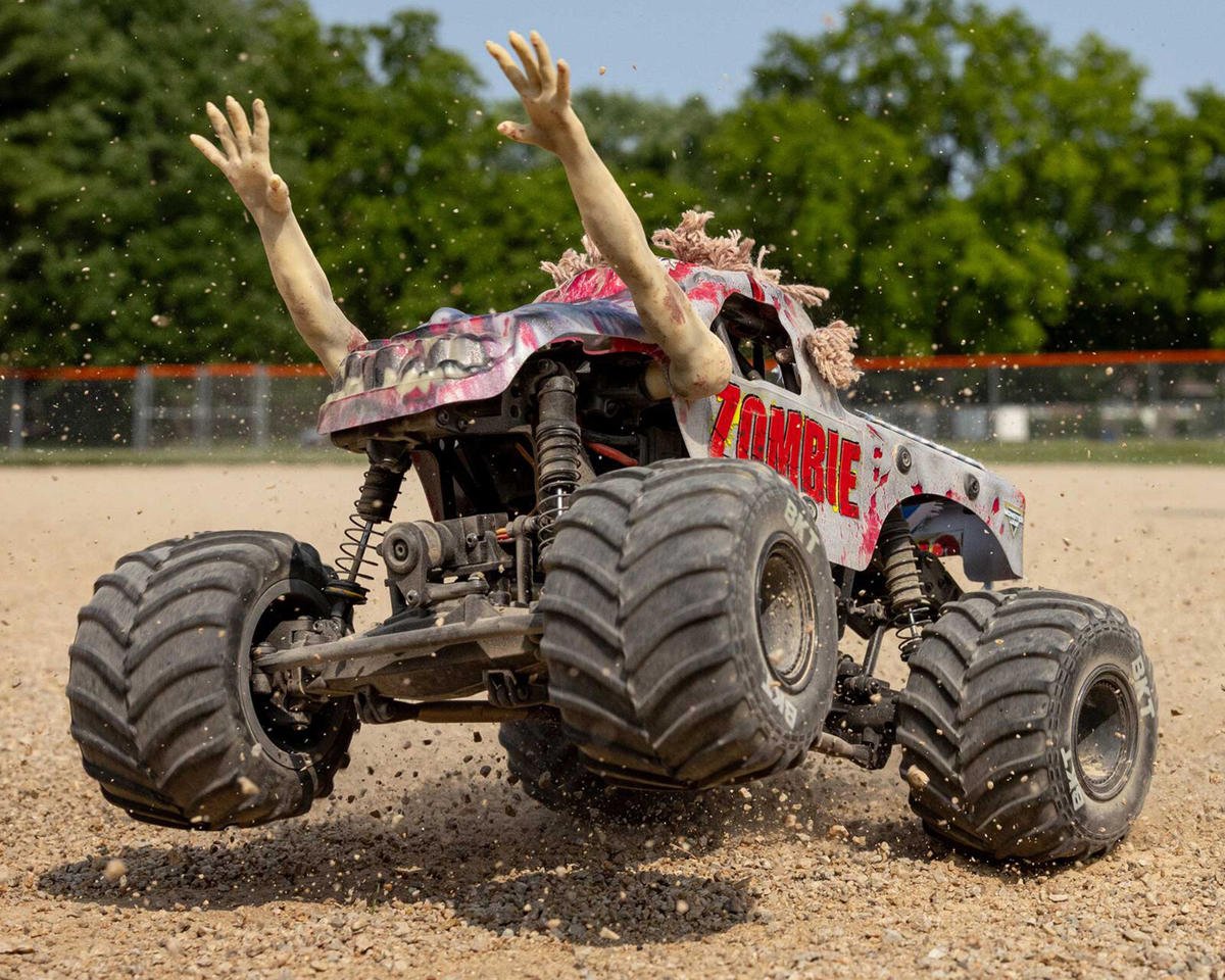 Losi LOS01026T4 1/18 Mini LMT 4X4 Brushed RTR Monster Truck (Zombie) w/SLT2 2.4GHz Radio, Battery & Charger