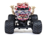 Losi LOS01026T4 1/18 Mini LMT 4X4 Brushed RTR Monster Truck (Zombie) w/SLT2 2.4GHz Radio, Battery & Charger
