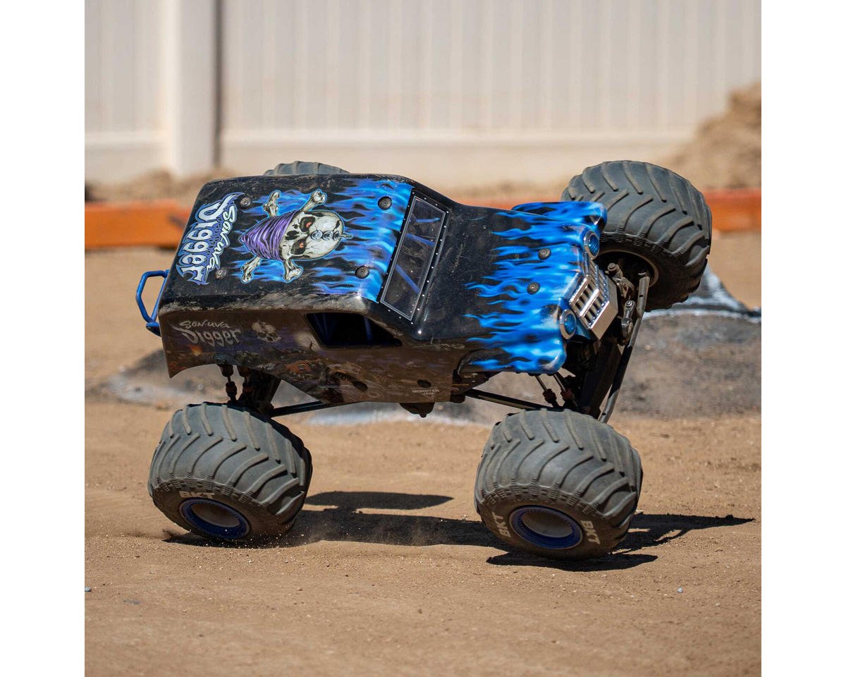 Losi LMT 2.0 Son-Uva Digger Solid Axle 4x4 RTR Brushless Monster Truck (Blue) w/DX3 Smart DSMR 2.4GHz Radio