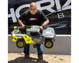 Losi LOS05025 5IVE-TG 3.0 1/5 4WD RTR Gas Desert Truck (Grey/Yellow) w/2.4GHz Radio & 35.2cc Gasoline Engine
