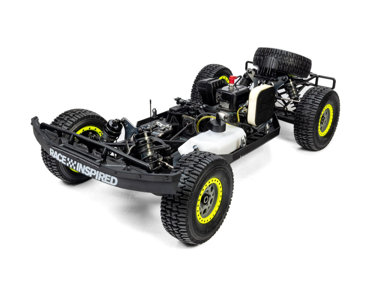 Losi LOS05025 5IVE-TG 3.0 1/5 4WD RTR Gas Desert Truck (Grey/Yellow) w/2.4GHz Radio & 35.2cc Gasoline Engine