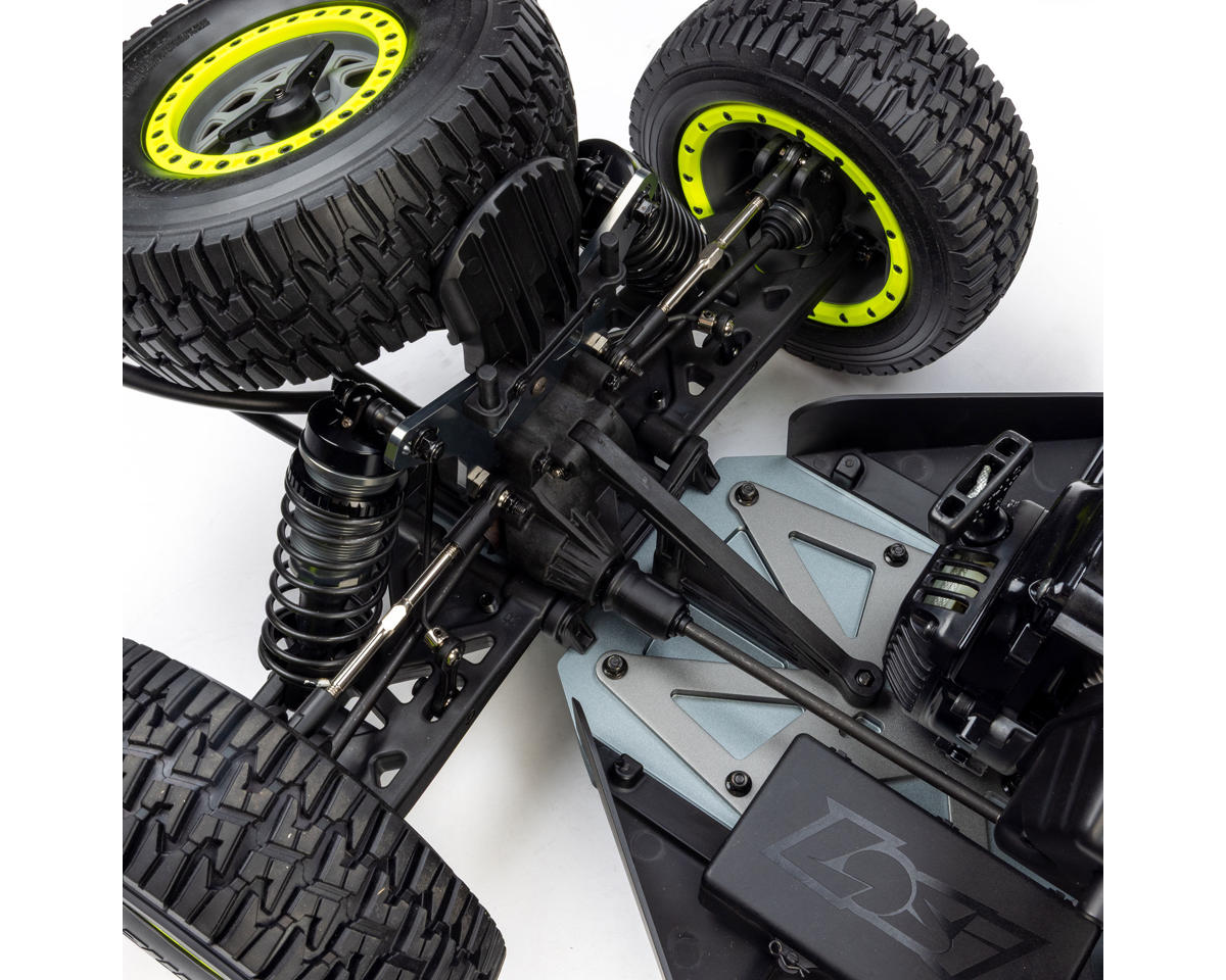 Losi LOS05025 5IVE-TG 3.0 1/5 4WD RTR Gas Desert Truck (Grey/Yellow) w/2.4GHz Radio & 35.2cc Gasoline Engine