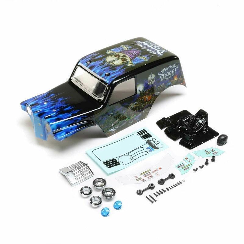 Losi LOS240017 Body Set Painted Son Uva Digger LMT