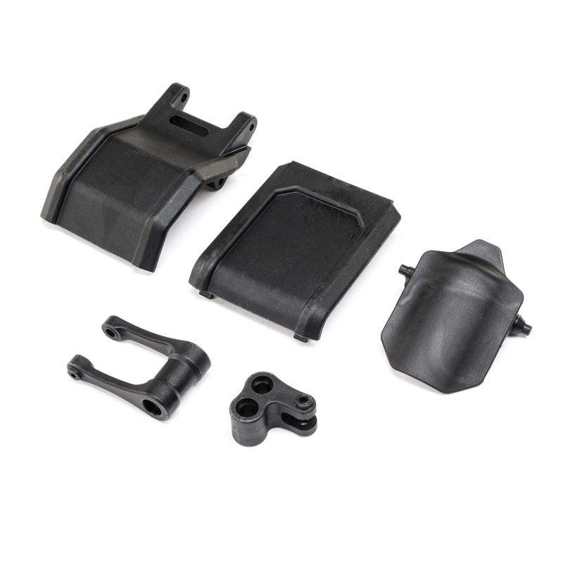 Losi LOS264001 Pull Rod, Knuckle & Skid Plates: Promoto-MX