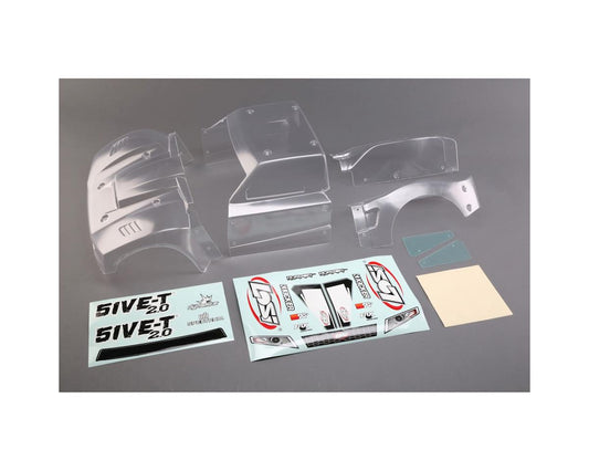 Losi LOS350006 5ive-T 2.0 Body Set (Clear)