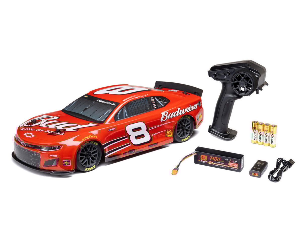 Losi LOSF1122508 NASCAR #8 Chevy Camaro ZL1 1/12 2S AWD RTR On-Road Car w/2.4GHz Transmitter, Battery, & Charger