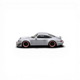 CM Model Porsche 964 Widebody Nero Gray 1:64