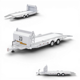 Aurora Model Car Towing Trailer 1:64
