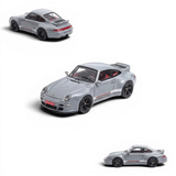 Flame Model Porsche 911 Gunther Werks 400R Cement Gray 1:64