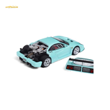 Stance Hunters Ferrari F40 LM Light Aqua Green 1:64