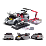 MOTORHELIX Honda Civic Type-R EK9 Nardo Grey 1:18