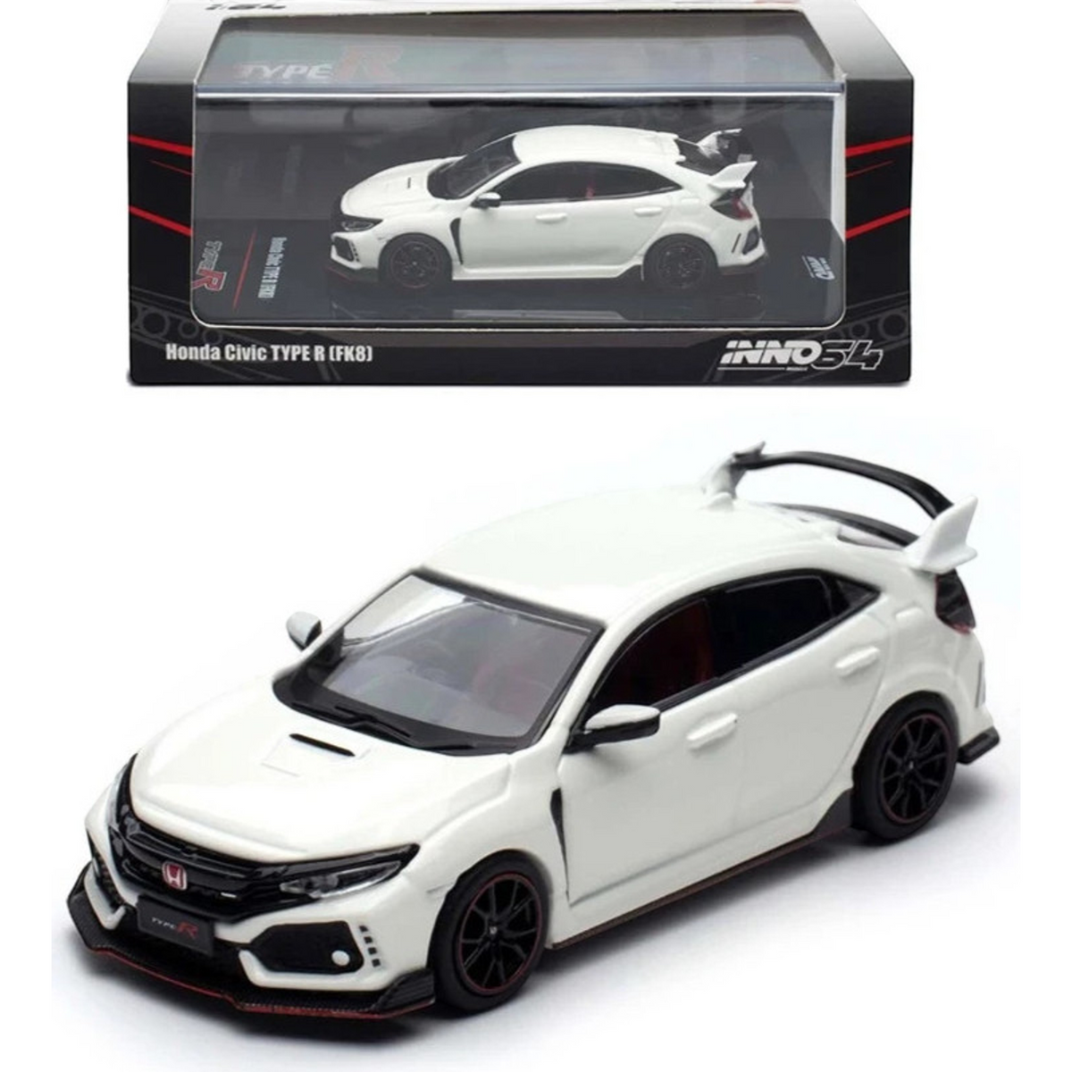 INNO64 Honda Civic Type-R FK8 White 1:64