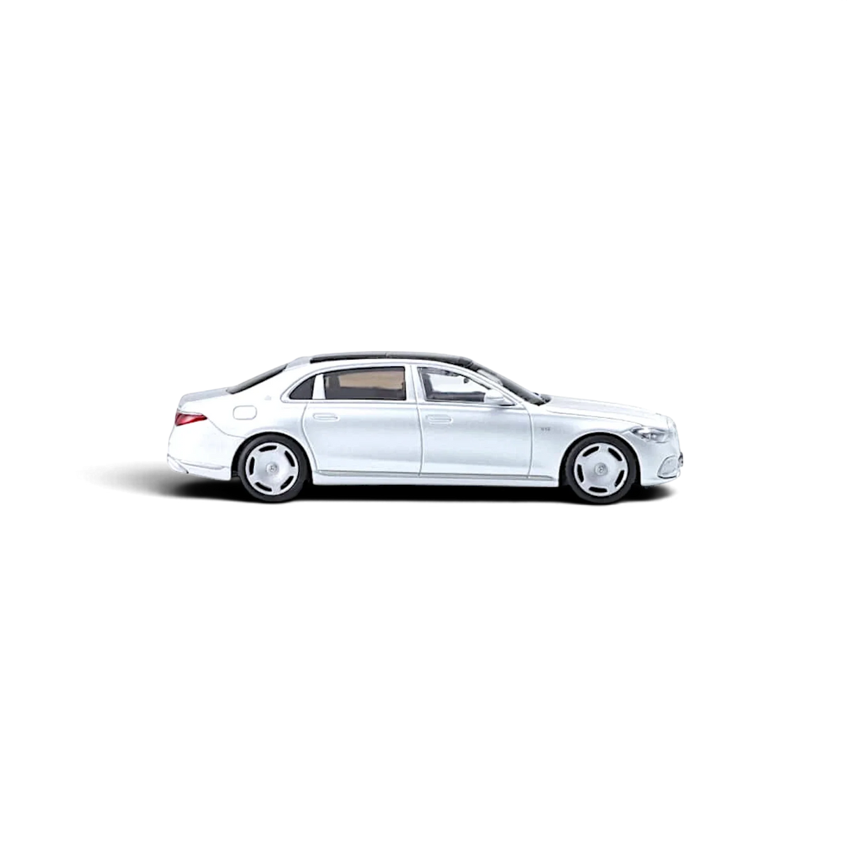 AR BOX 2021 Mercedes-Benz Maybach W223 Matte Silver 1:64