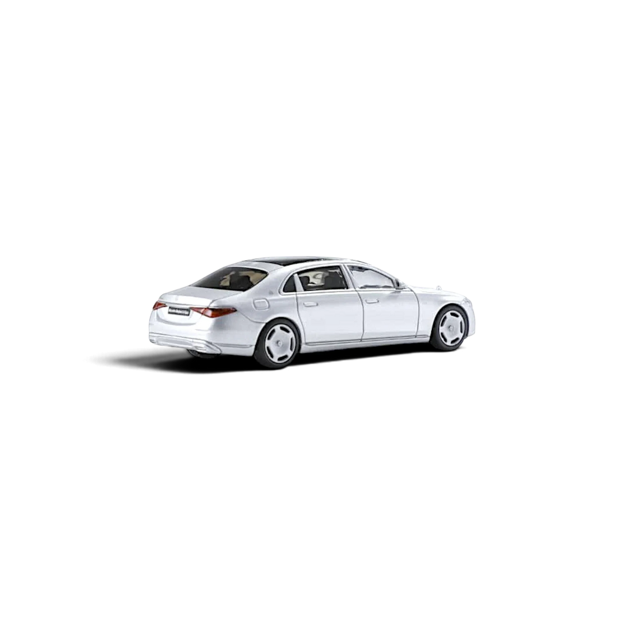 AR BOX 2021 Mercedes-Benz Maybach W223 Matte Silver 1:64
