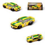 Inno64 Mazda RX-3 Savanna LBWK Yellow Green #3 1:64