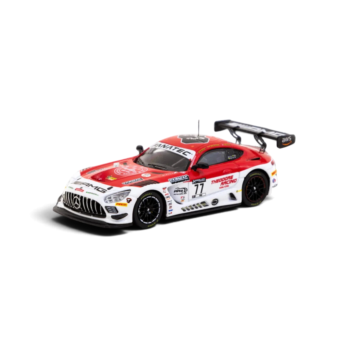 Tarmac Works Mercedes AMG GT3 Indianapolis 8h 2022 Winner 1:64