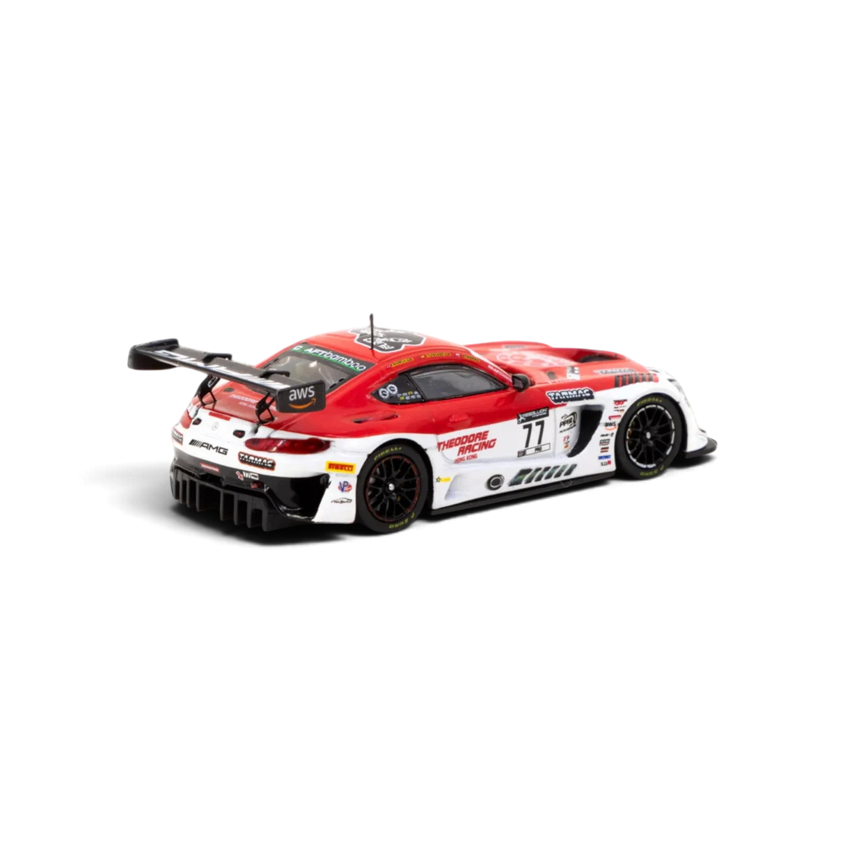Tarmac Works Mercedes AMG GT3 Indianapolis 8h 2022 Winner 1:64
