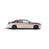 AR BOX 2021 Mercedes-Benz Maybach W223 Blue-Gold 1:64