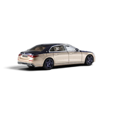 AR BOX 2021 Mercedes-Benz Maybach W223 Blue-Gold 1:64